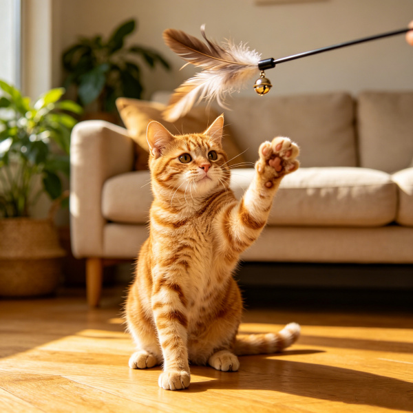 Funny Cat Stick