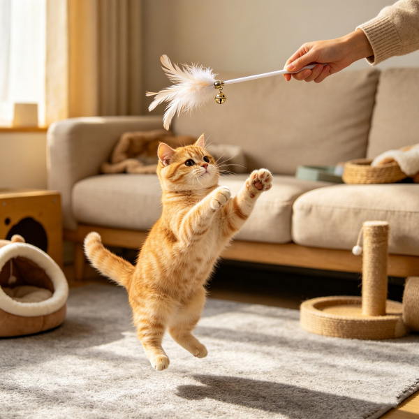 Funny Cat Stick 